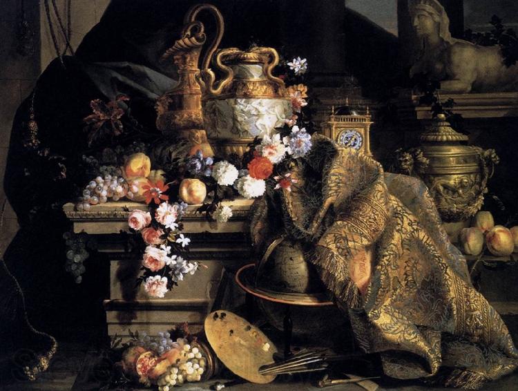 Jean-Baptiste Monnoyer Flowers and Fruits France oil painting art